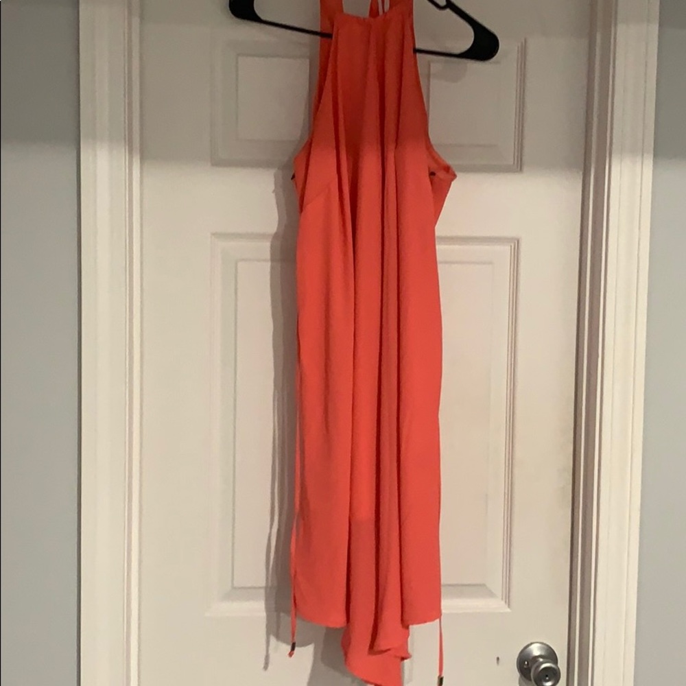 FINAL PRICE: Coral pink flows dress.